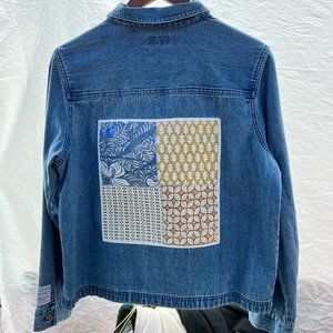 Patchwork vintage Jean Jacket
